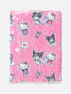 A5 Hello Kitty And Kuromi Reversible Sequin Notebook|Primark Outlet