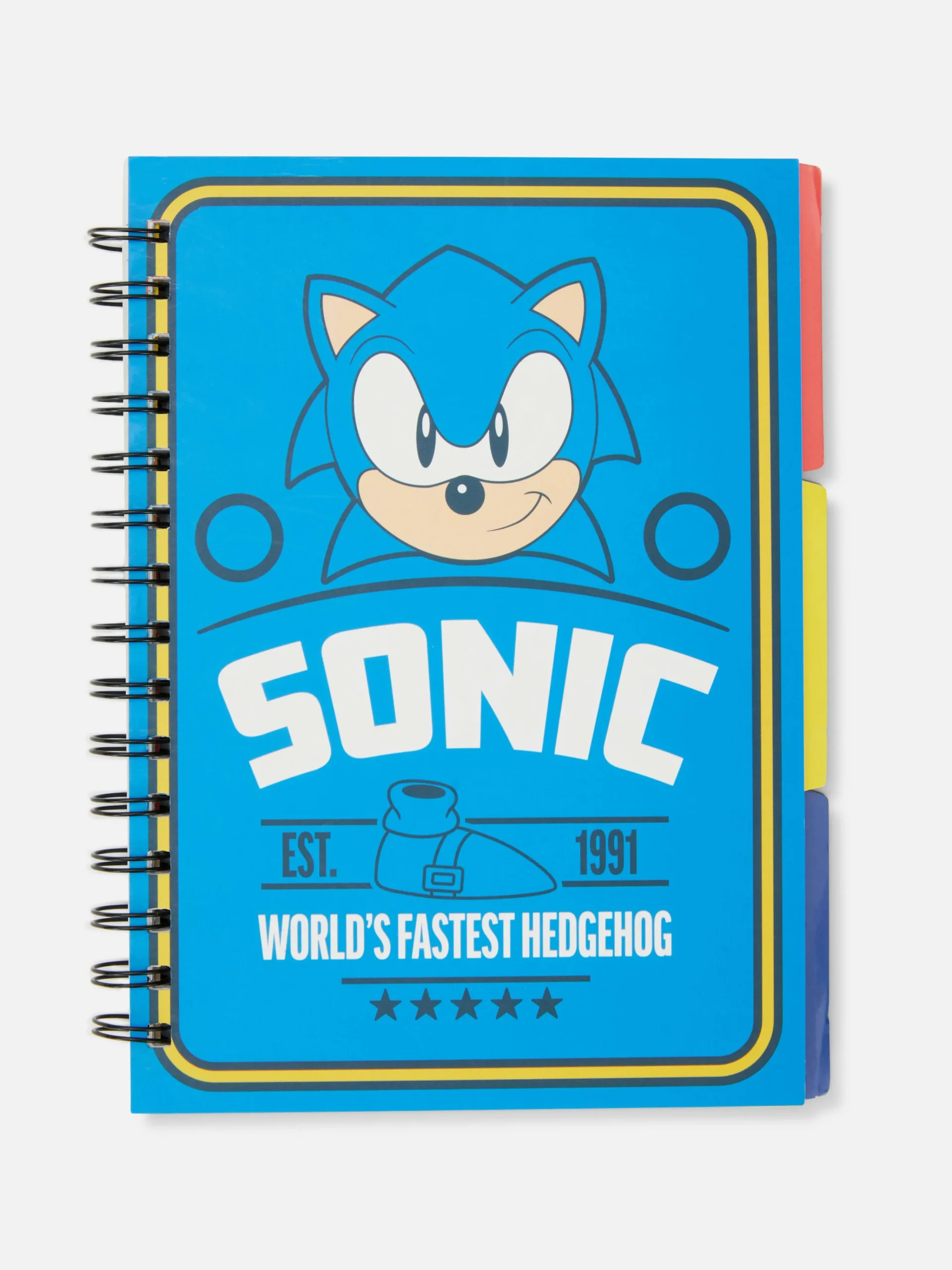 A5 Sonic The Hedgehog Notebook|Primark
