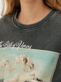Alexandre Cabanel Cropped Sweatshirt|Primark Discount