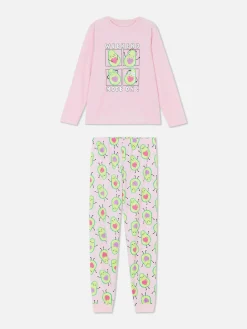 Avocado Velour Pajamas|Primark Sale