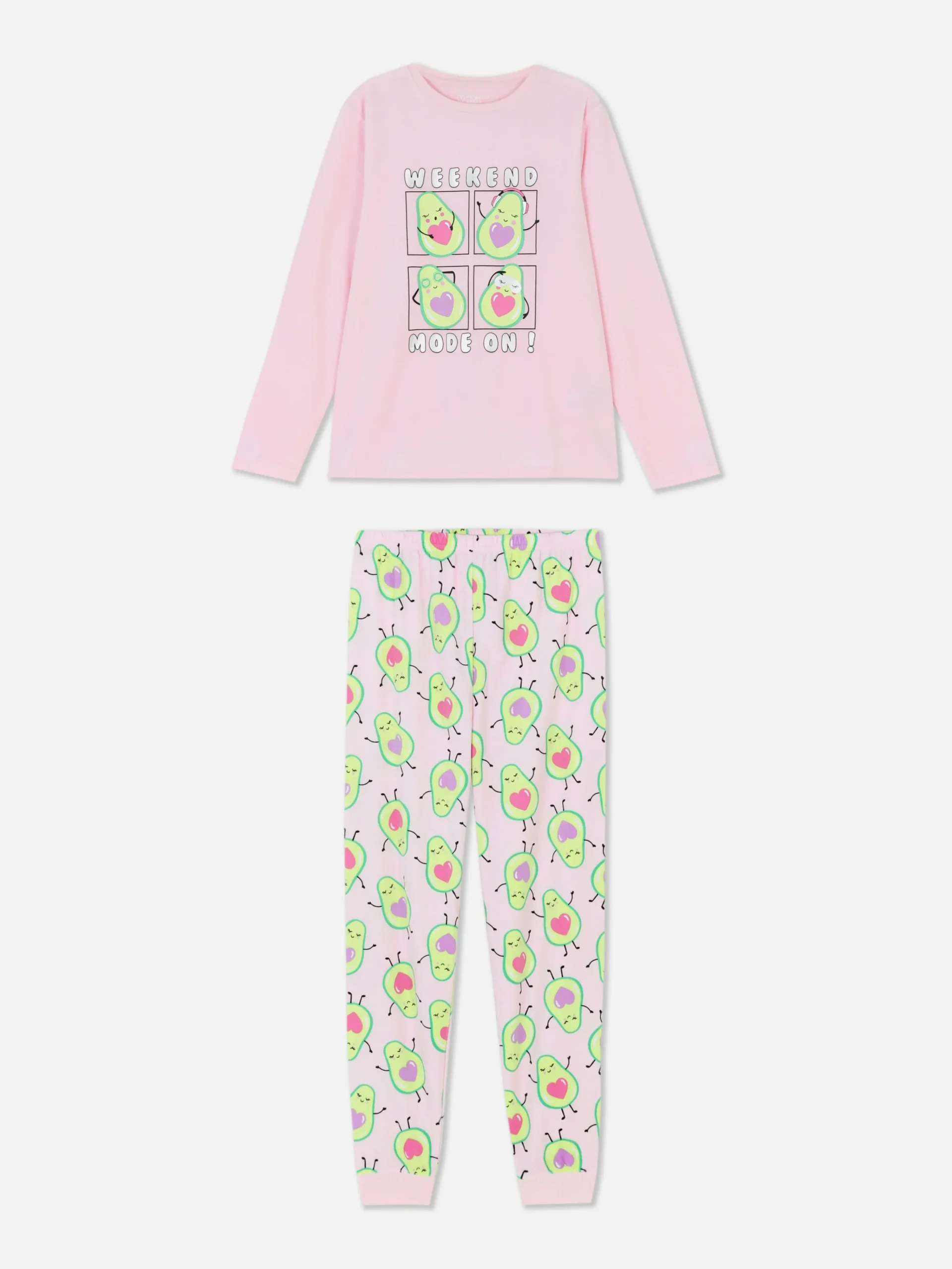 Avocado Velour Pajamas|Primark Sale