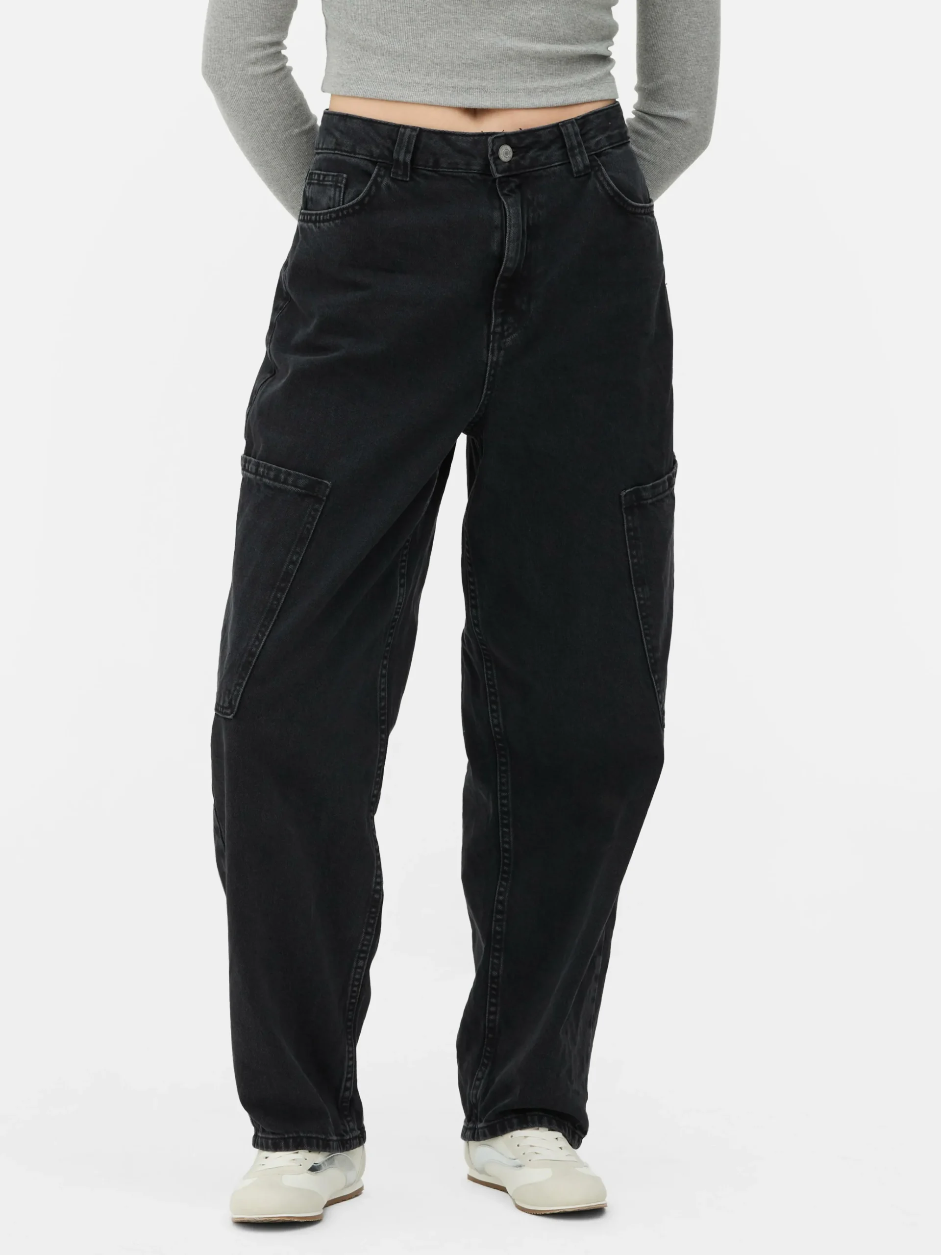 Balloon Leg Cargo Jeans|Primark Outlet