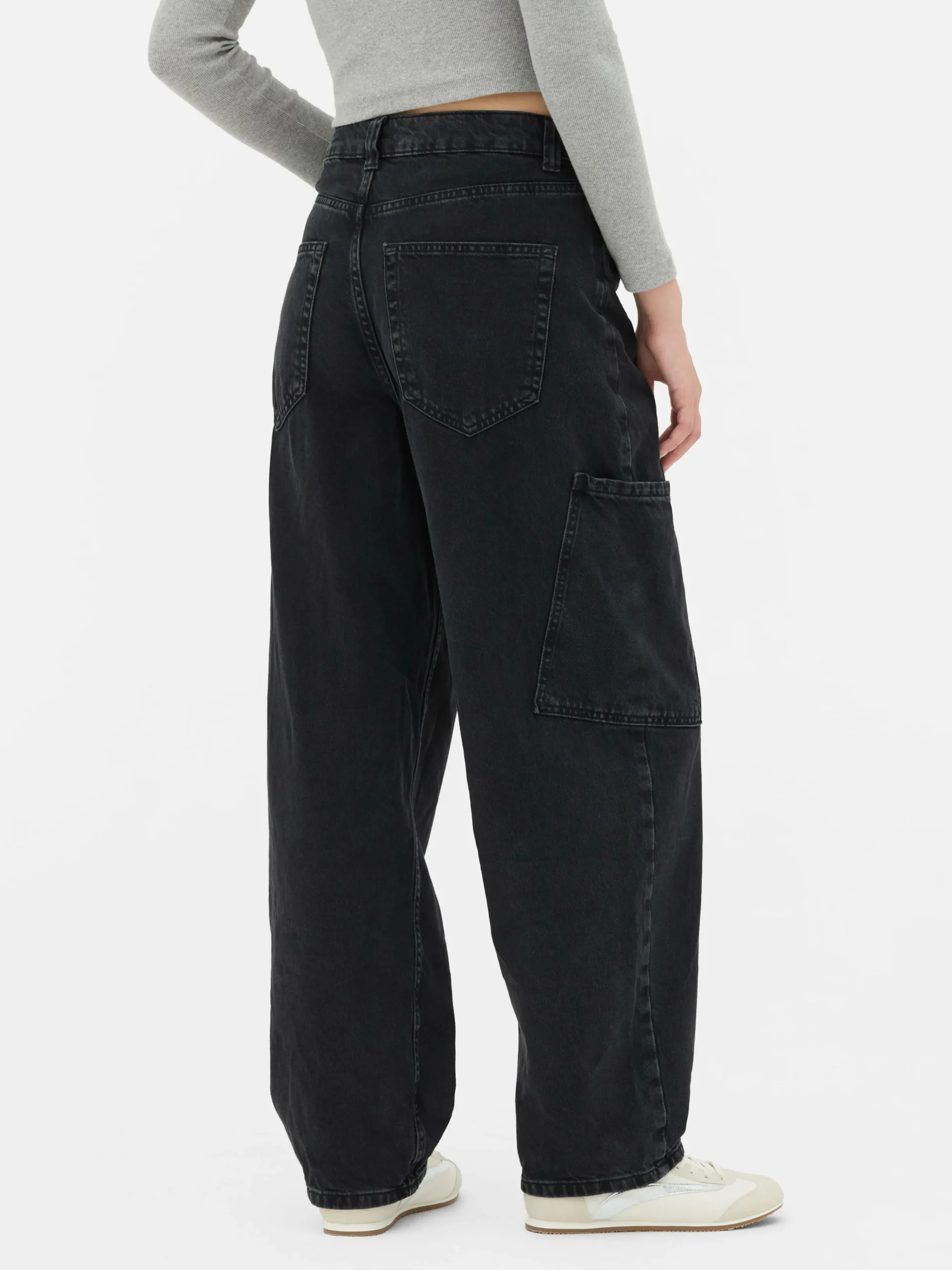 Balloon Leg Cargo Jeans|Primark Outlet