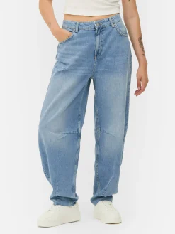 Barrel Leg Jeans|Primark Clearance