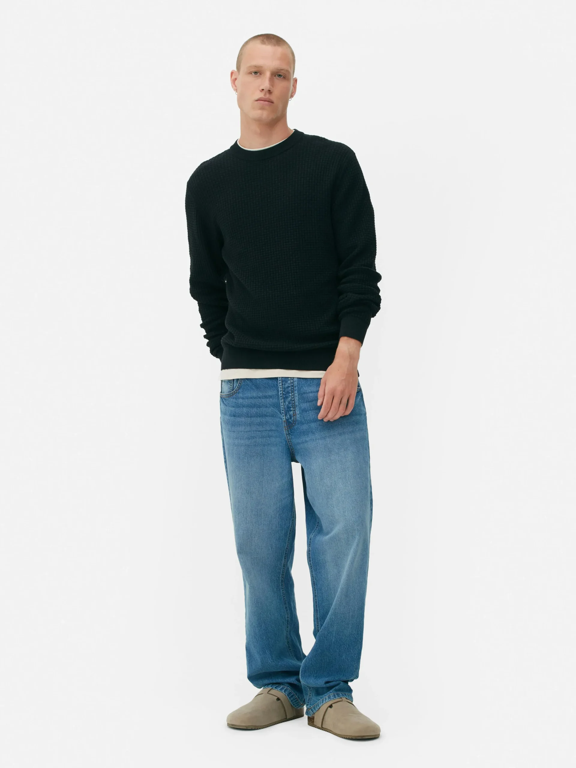 Basket Weave Sweater|Primark Clearance