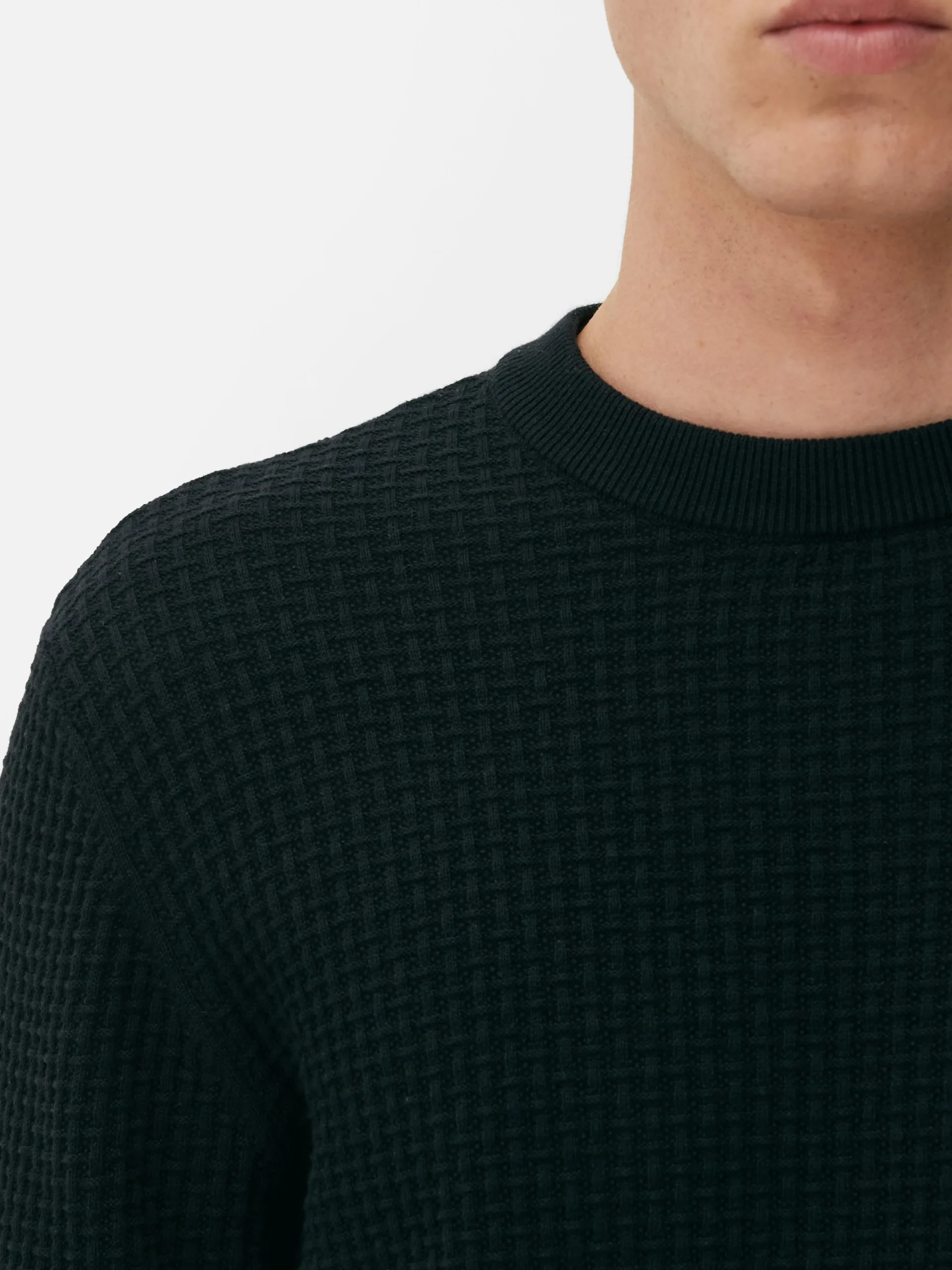 Basket Weave Sweater|Primark Clearance