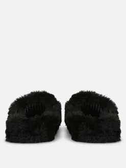 Beetlejuice Fluffy Mule Slippers|Primark Outlet