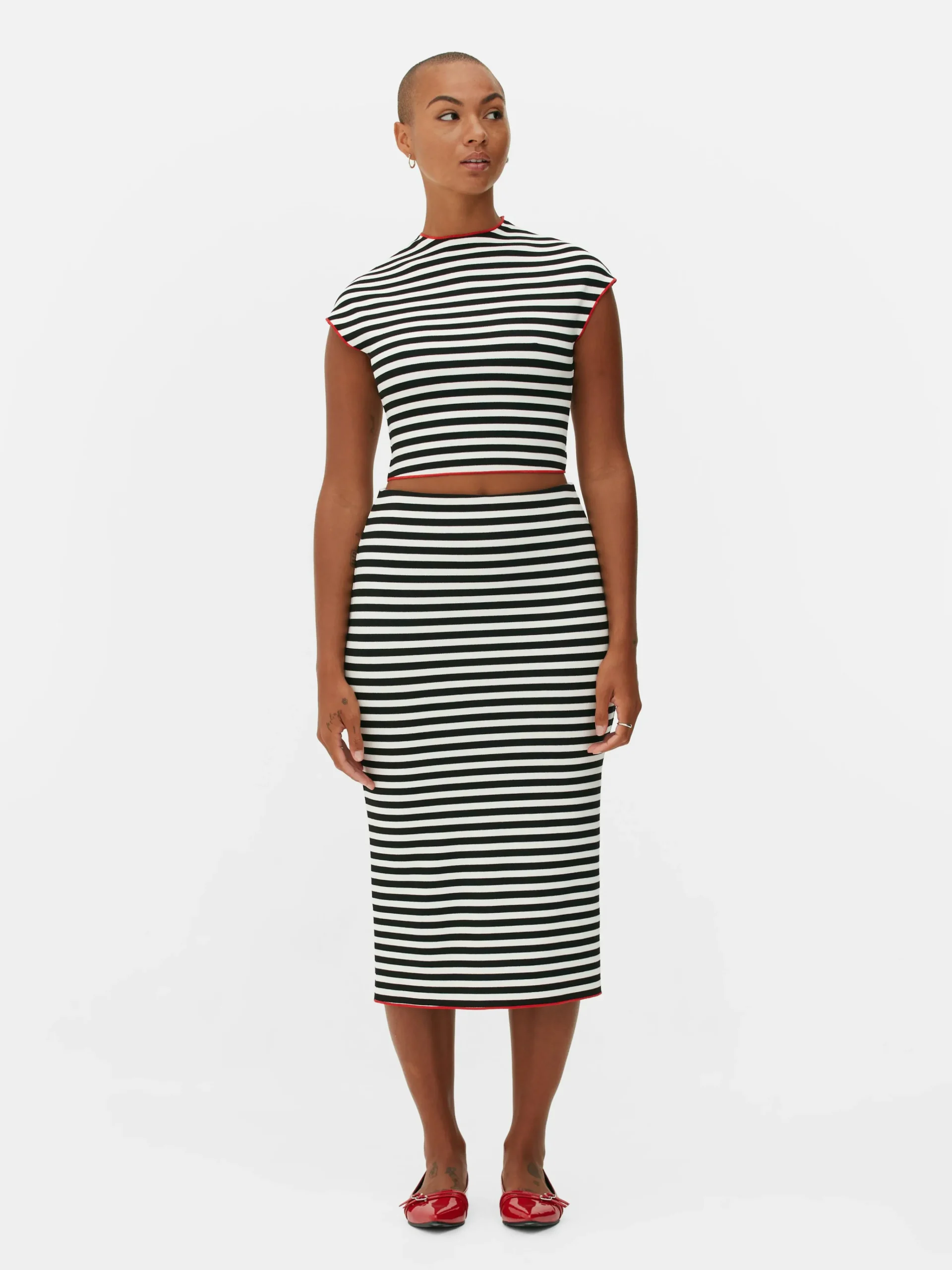 Beetlejuice X Colleen Atwood Striped Top|Primark Best