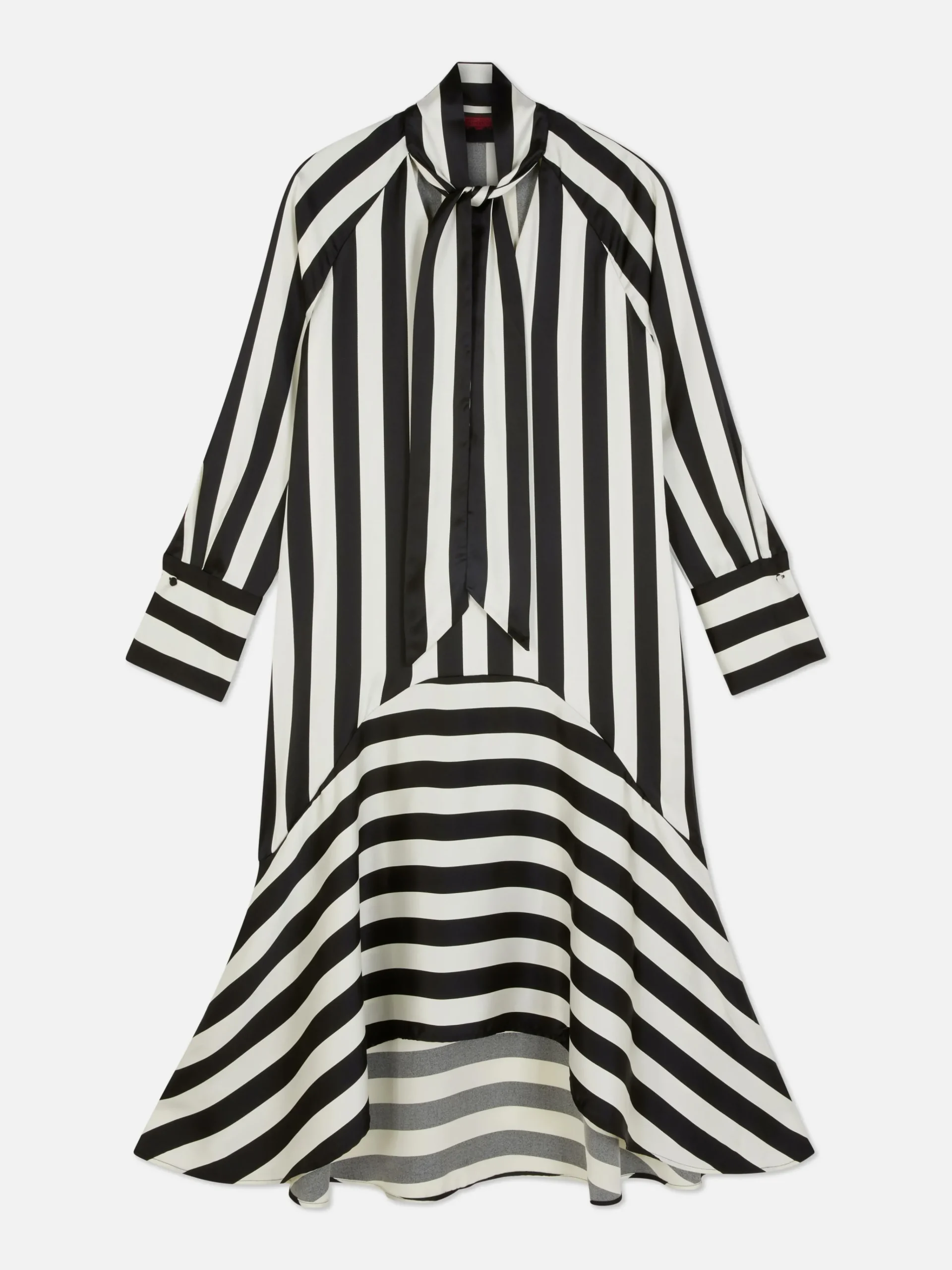 Beetlejuice X Colleen Atwood Striped Midi Dress|Primark Online