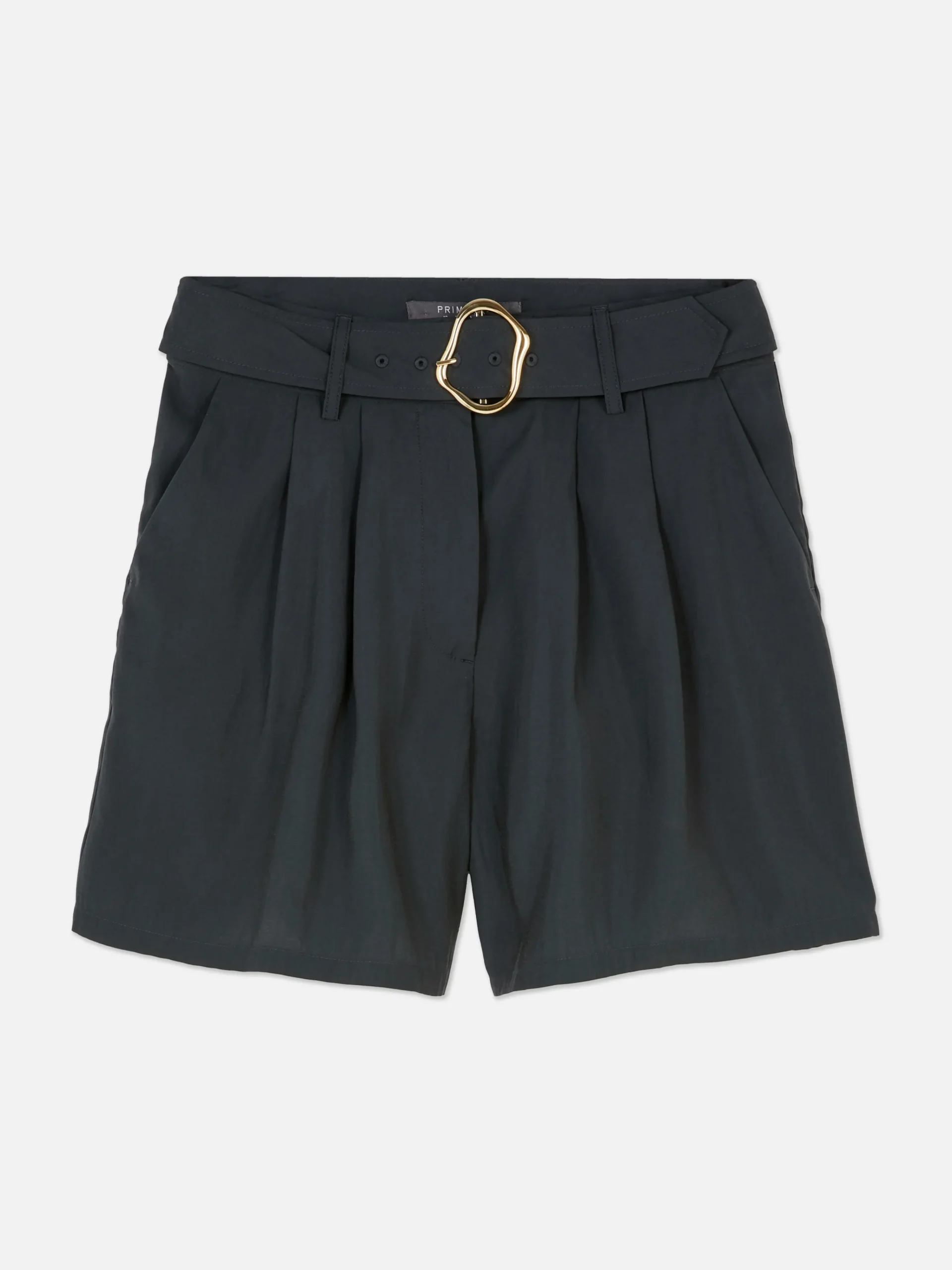 Belted Bermuda Shorts|Primark Clearance