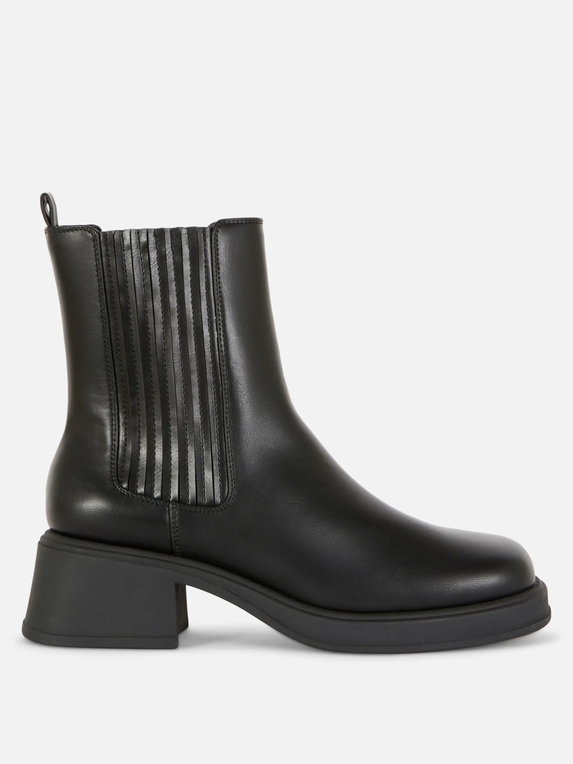 Block Heel Chelsea Boots|Primark Online