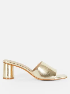 Block Heel Mules|Primark Sale