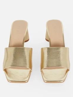 Block Heel Mules|Primark Sale