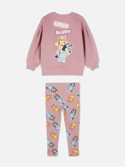 Bluey Sweatshirt And Ribbed Leggings Set|Primark Outlet