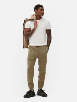 Bonded Slim Fit Joggers|Primark Discount