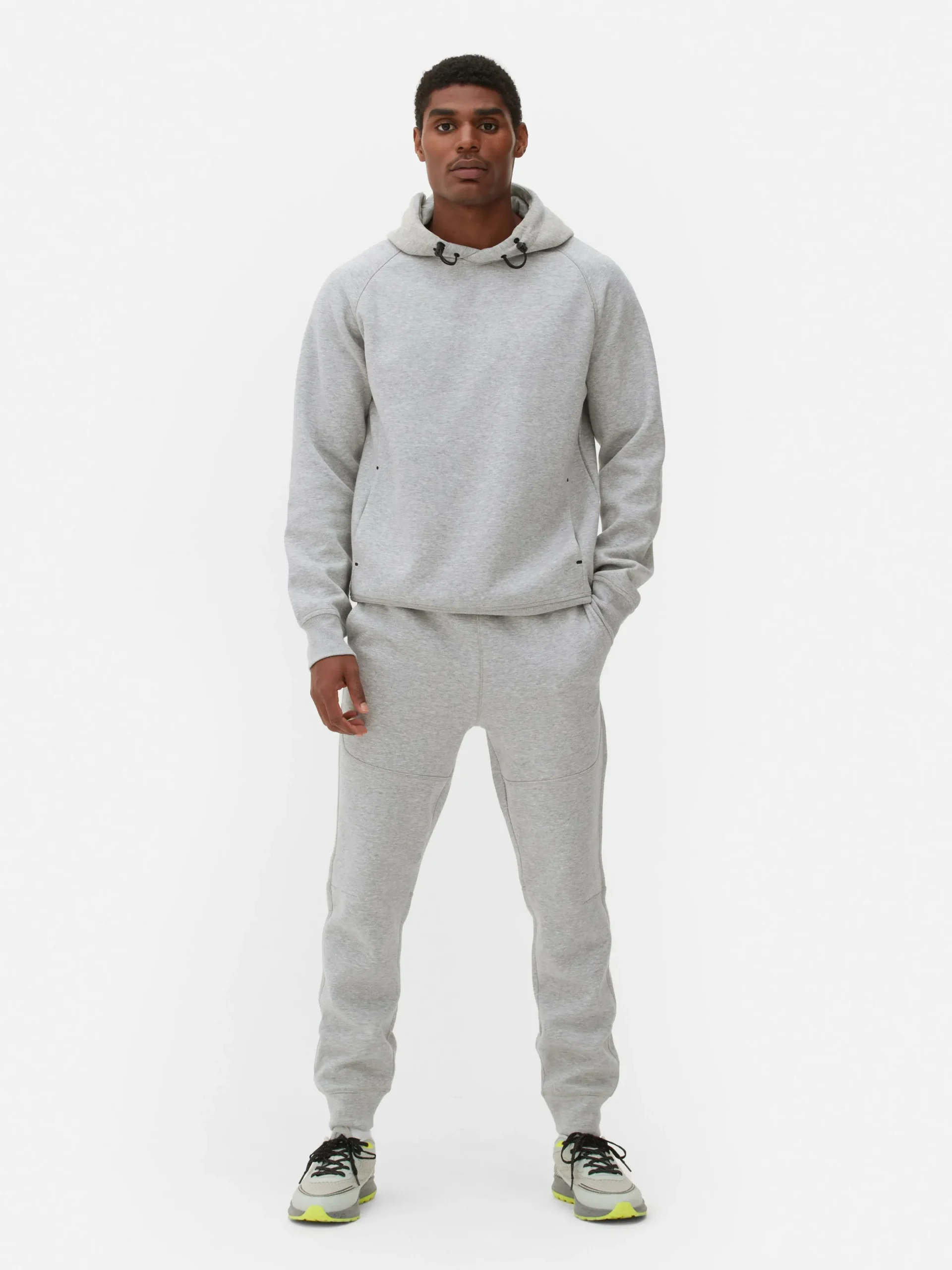 Bonded Slim Fit Joggers|Primark