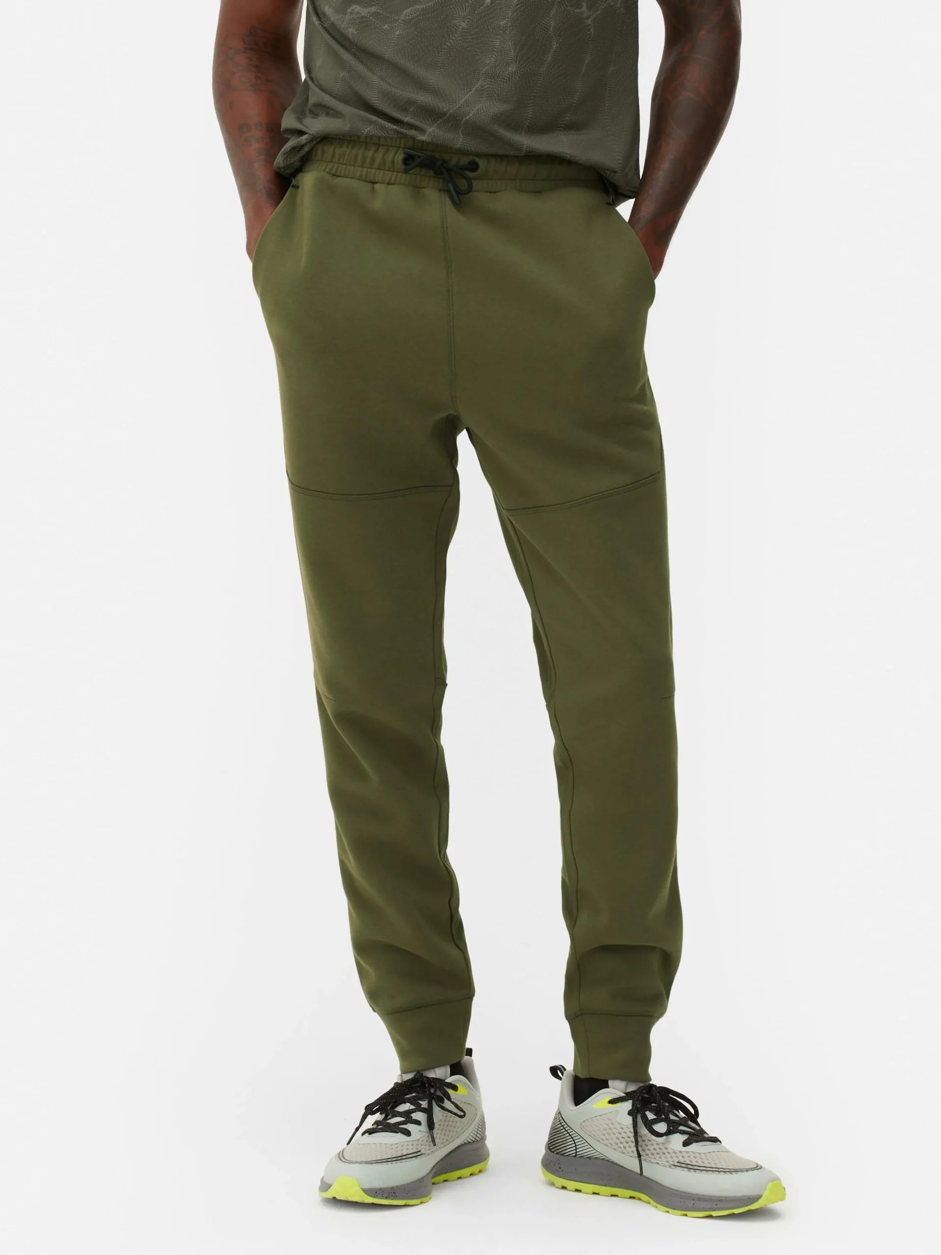 Bonded Slim Fit Joggers|Primark Discount