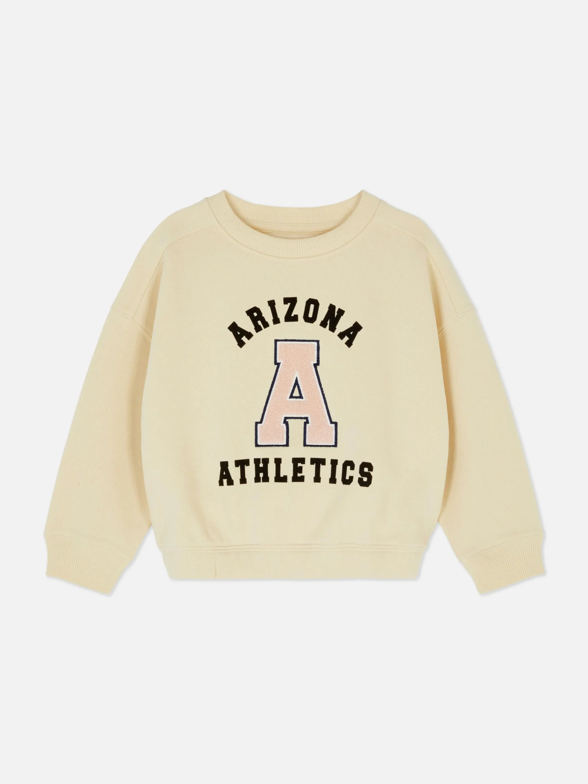 Bouclé Letter Collegiate Sweatshirt|Primark Sale