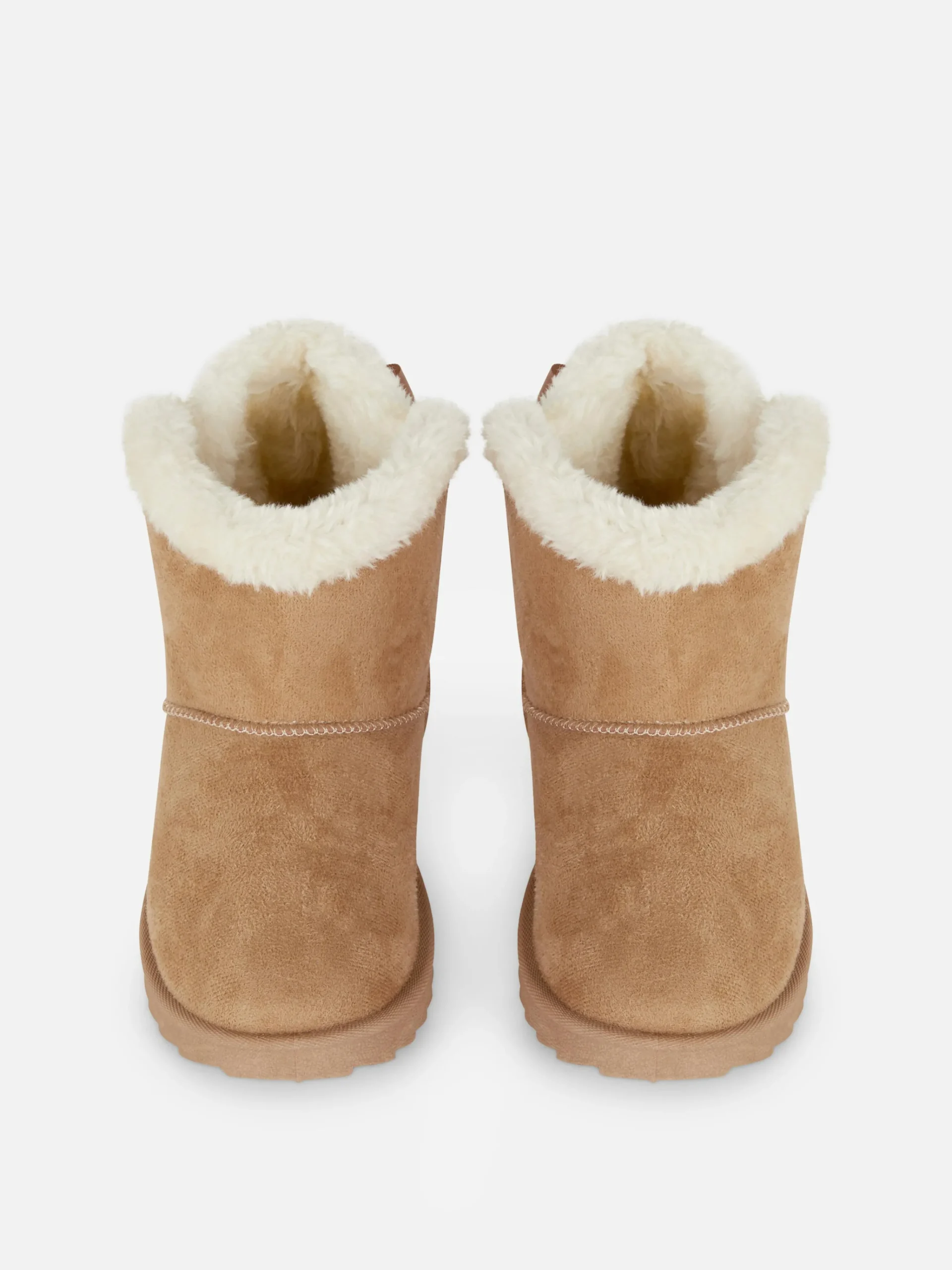 Bow Faux Fur Boots|Primark Clearance