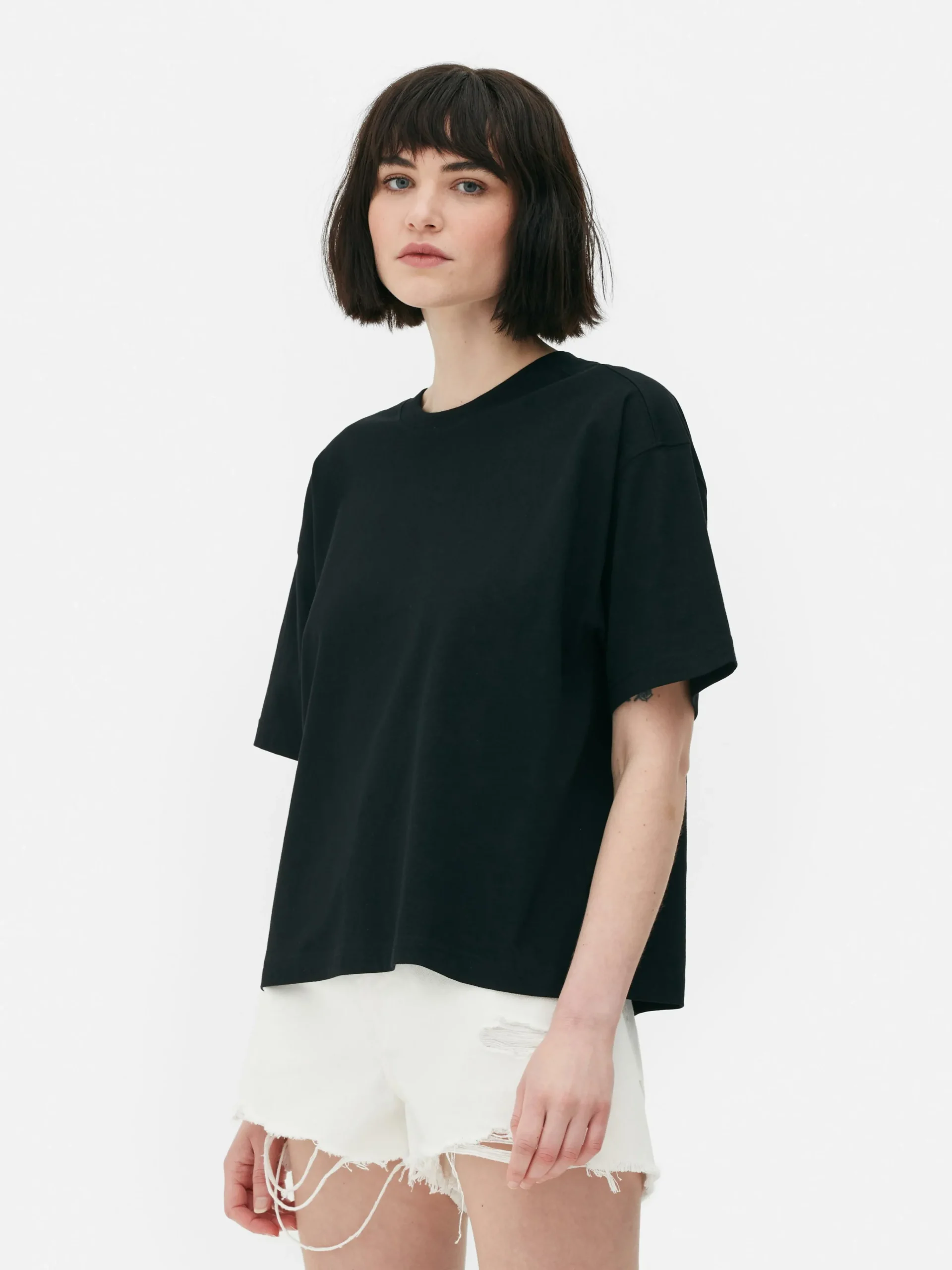 Boxy Fit T-Shirt|Primark Online