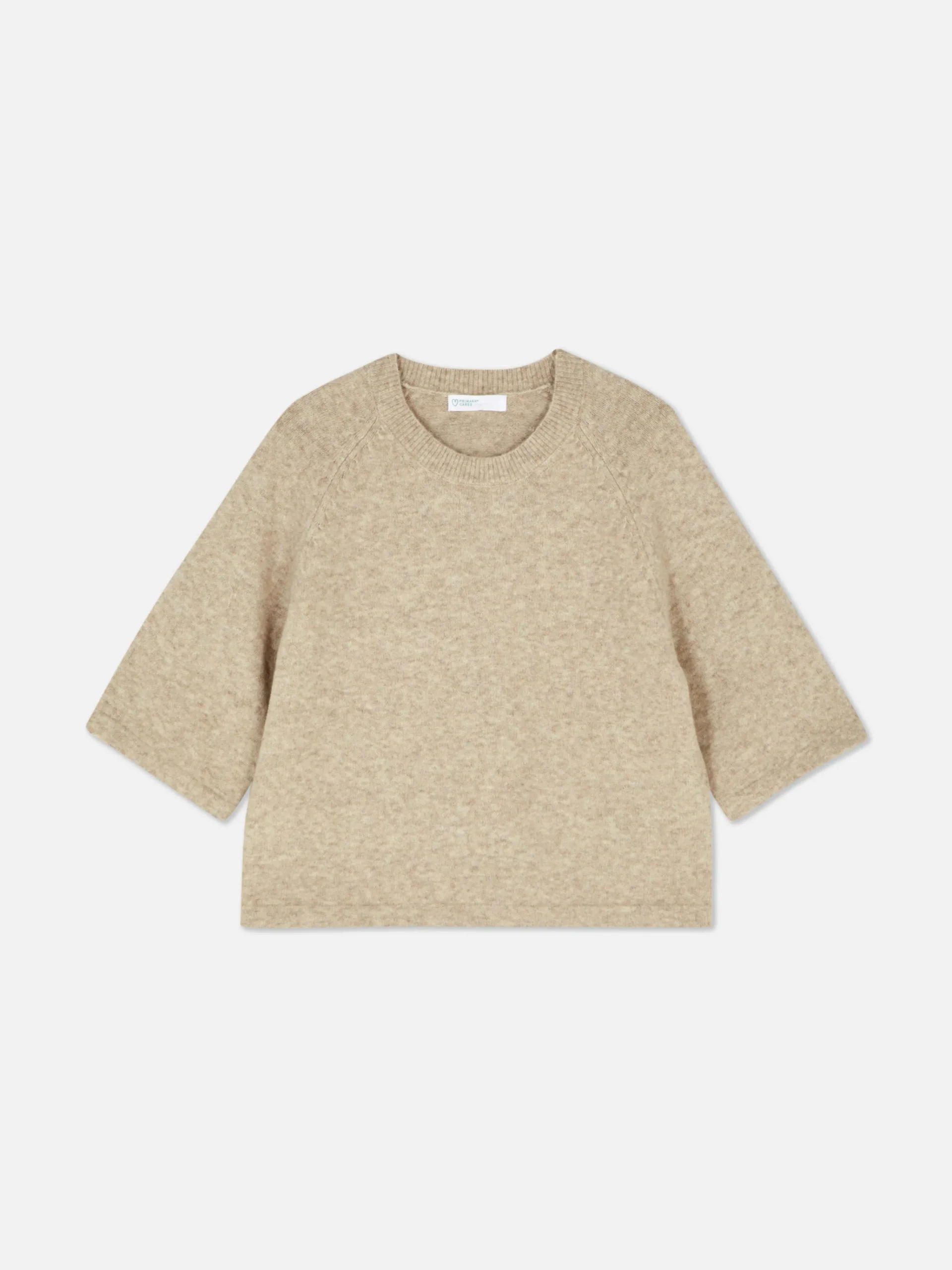 Boxy Knit T-Shirt|Primark New