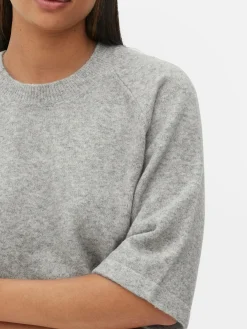 Boxy Knit T-Shirt|Primark Online