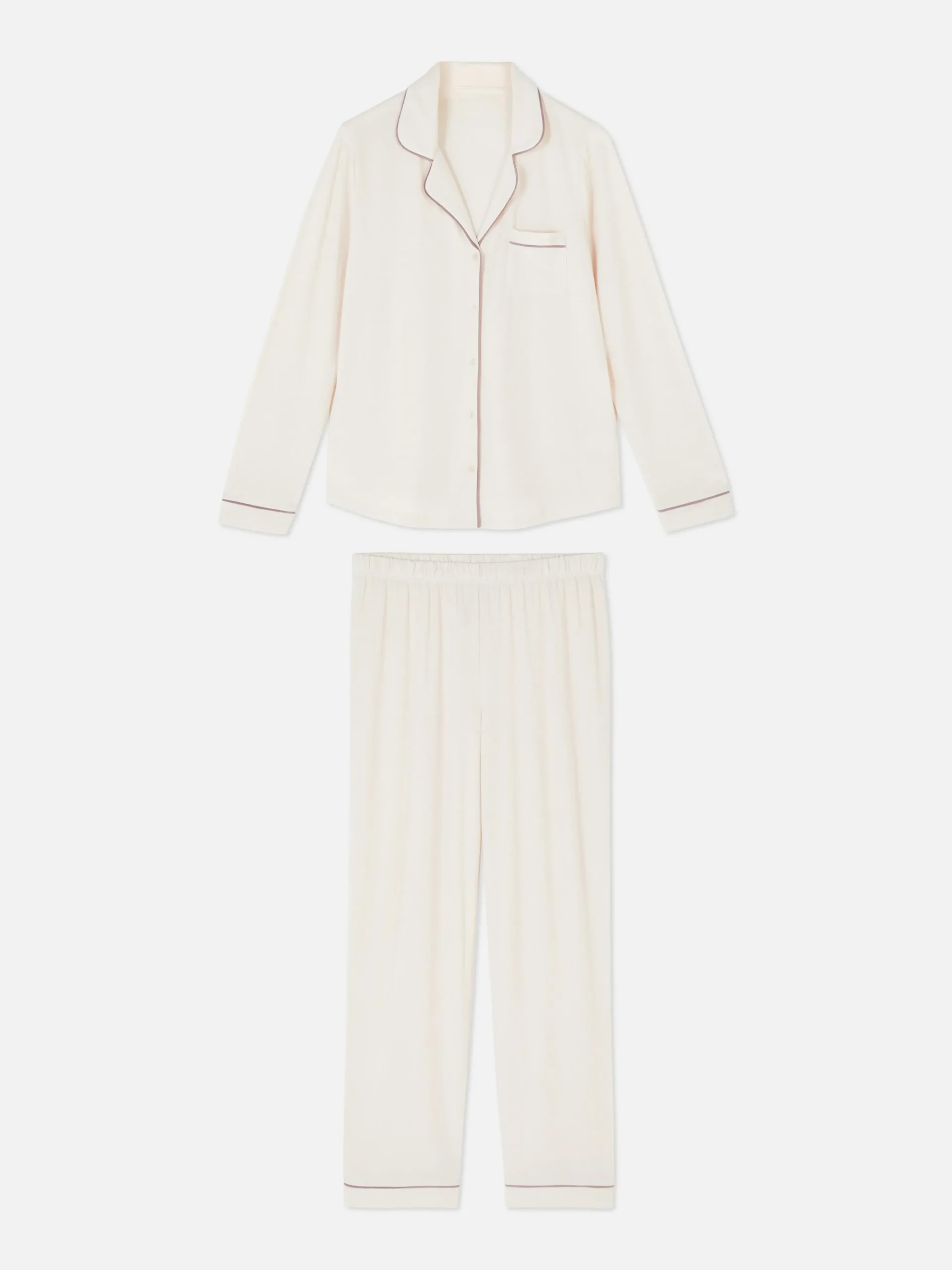 Boyfriend Long Pajamas|Primark New