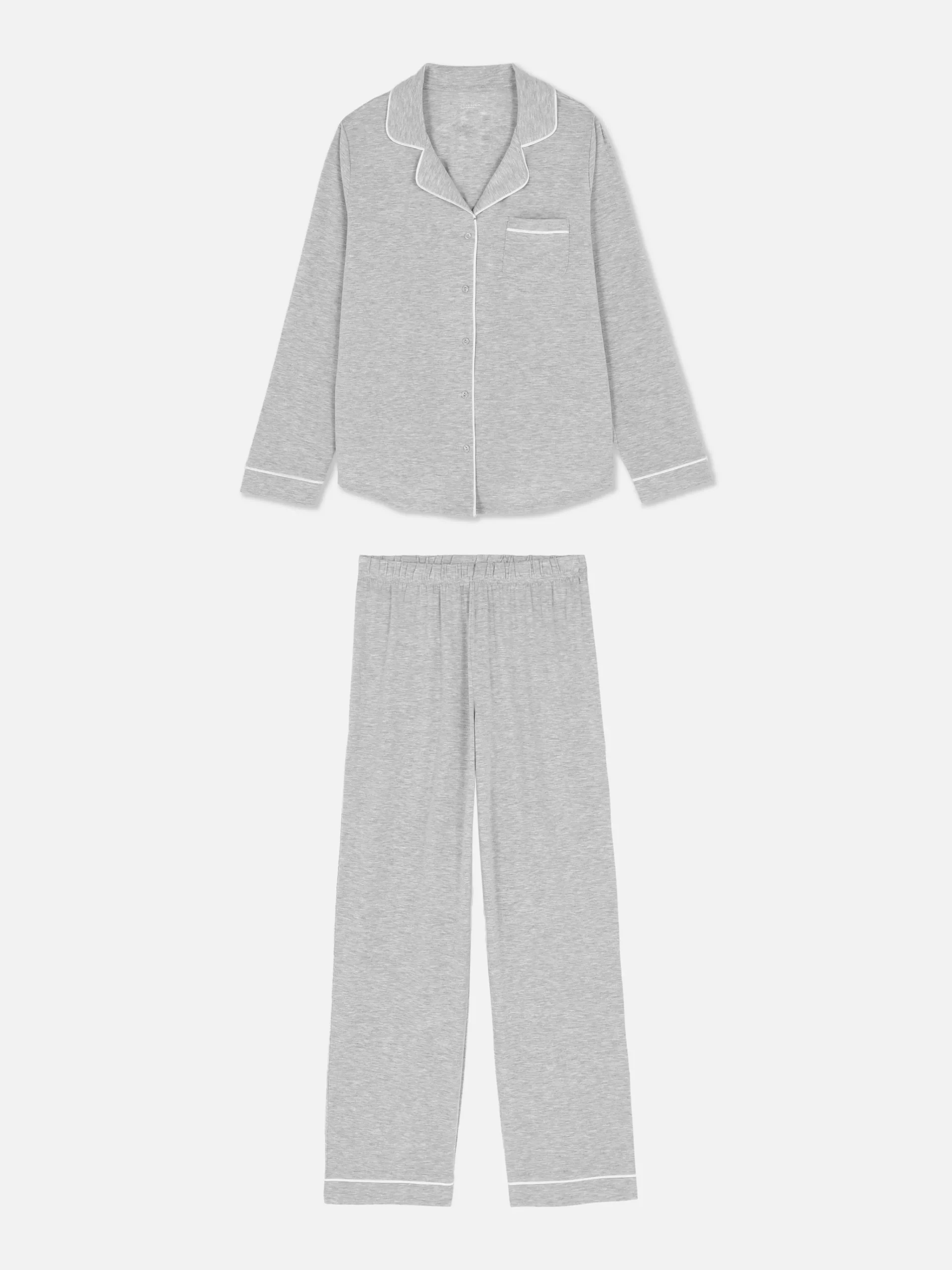 Boyfriend Long Pajamas|Primark Hot