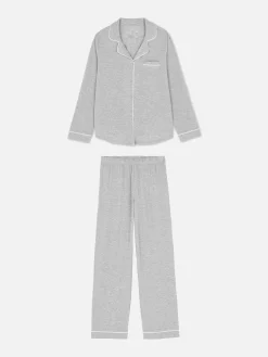 Boyfriend Long Pajamas|Primark Hot