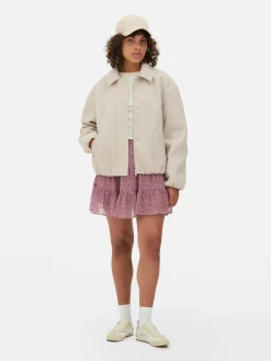 Bubble Hem Jacket|Primark Clearance