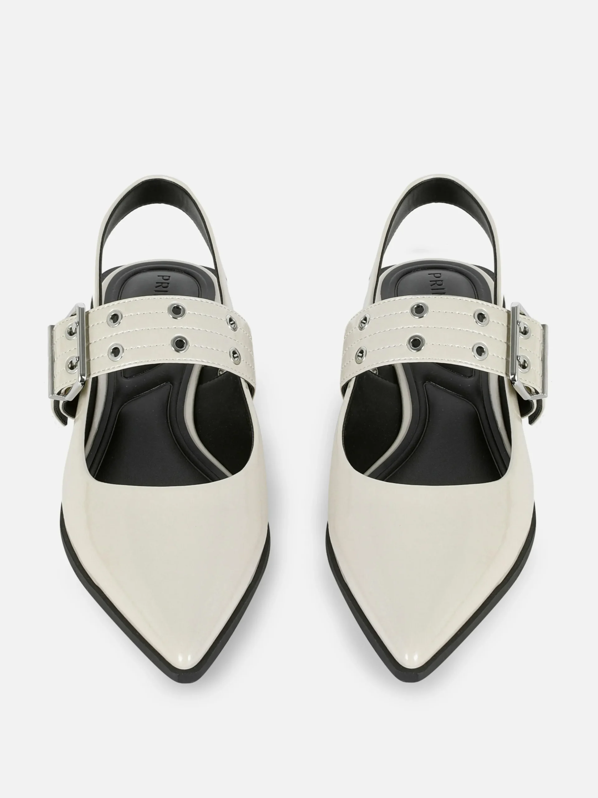 Buckle Slingback Ballerina Flats|Primark New