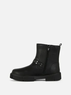 Buckle Strap Ankle Boots|Primark New