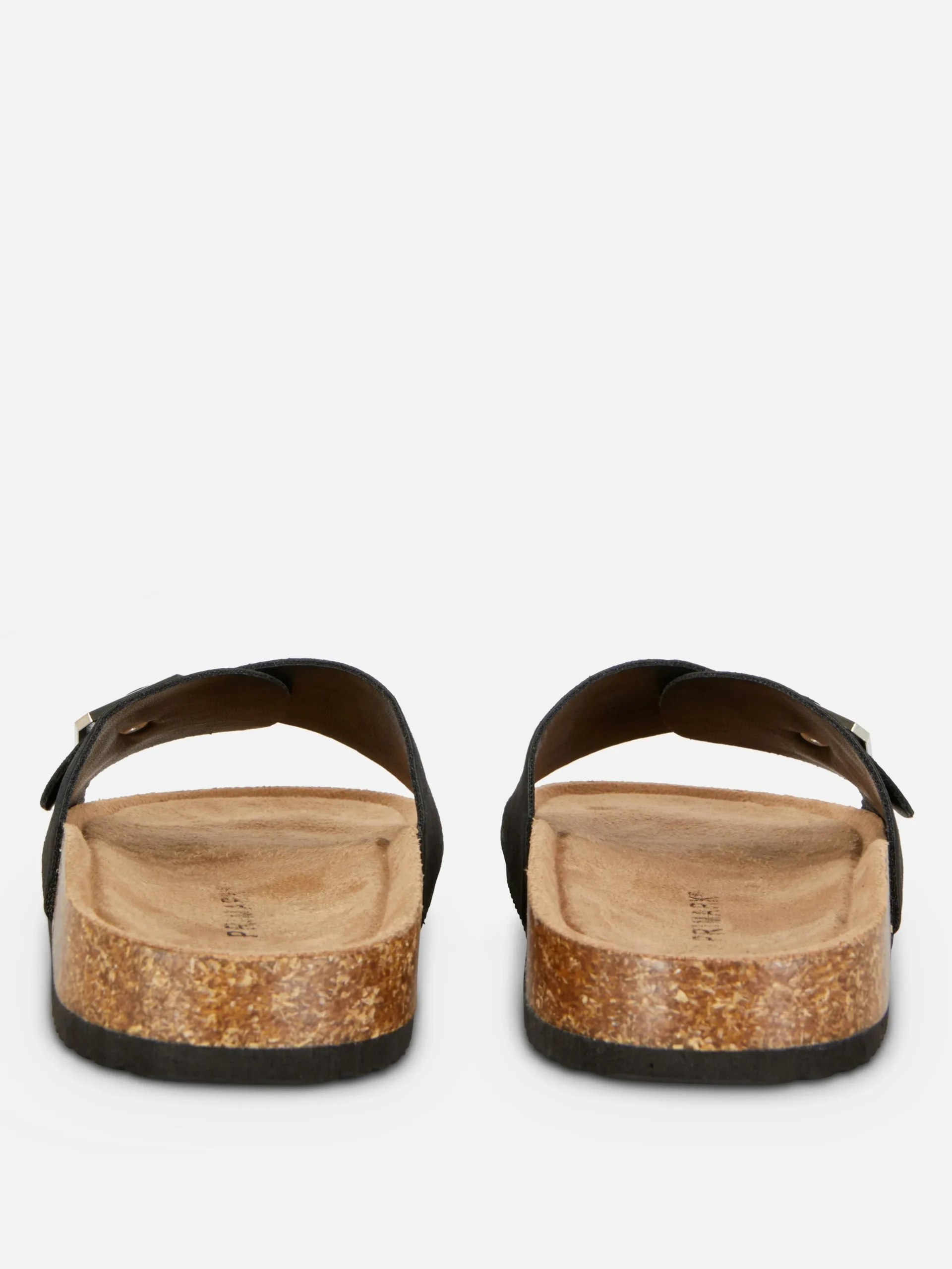 Buckle Strap Footbed Sandals|Primark New