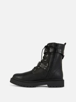 Buckled Biker Boots|Primark Outlet