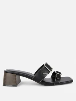 Buckled Block Heel Sandals|Primark Best