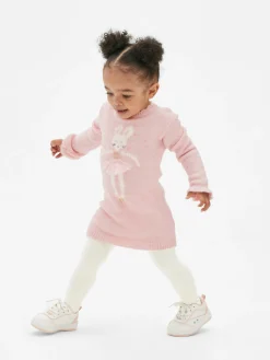 Bunny Sweater Dress And Tights Set|Primark Hot