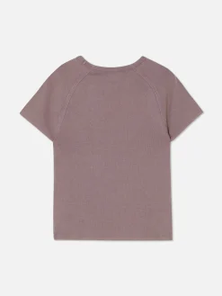 Butterfly Print Washed Effect T-Shirt|Primark Sale