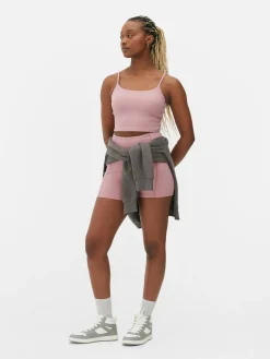 Buttery Soft Cropped Gym Cami|Primark