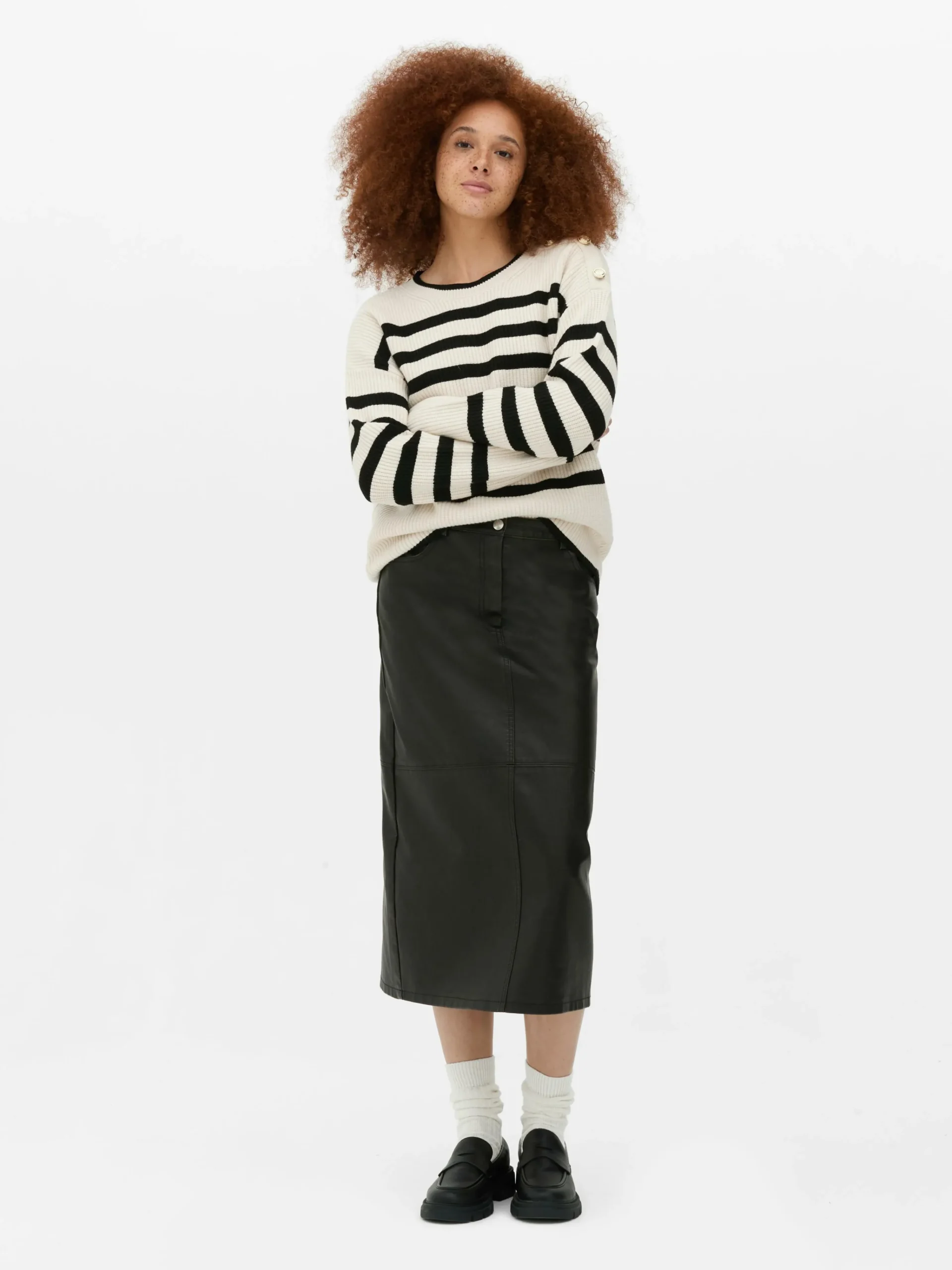 Button Detail Sweater|Primark Clearance