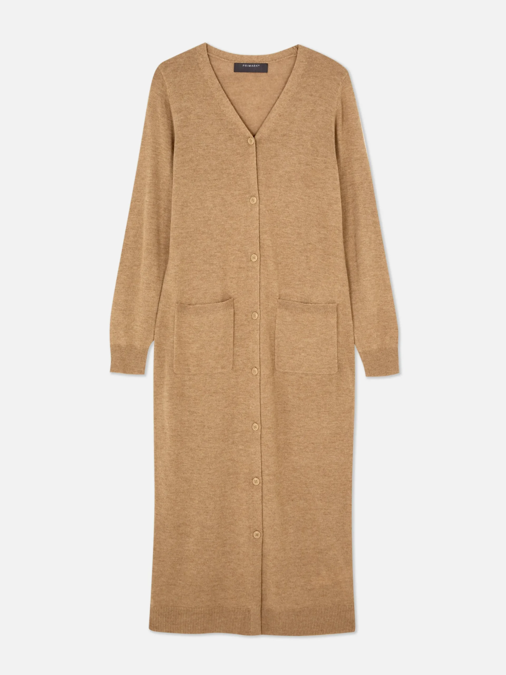 Button-Up Maxi Cardigan|Primark Hot