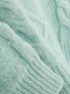 Cable Knit Hooded Sweater|Primark Best