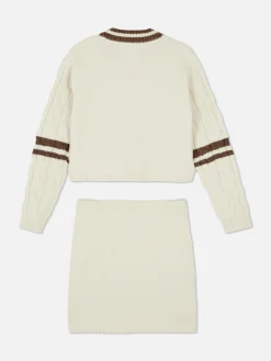 Cable Knit Sweater And Skirt Set|Primark Best