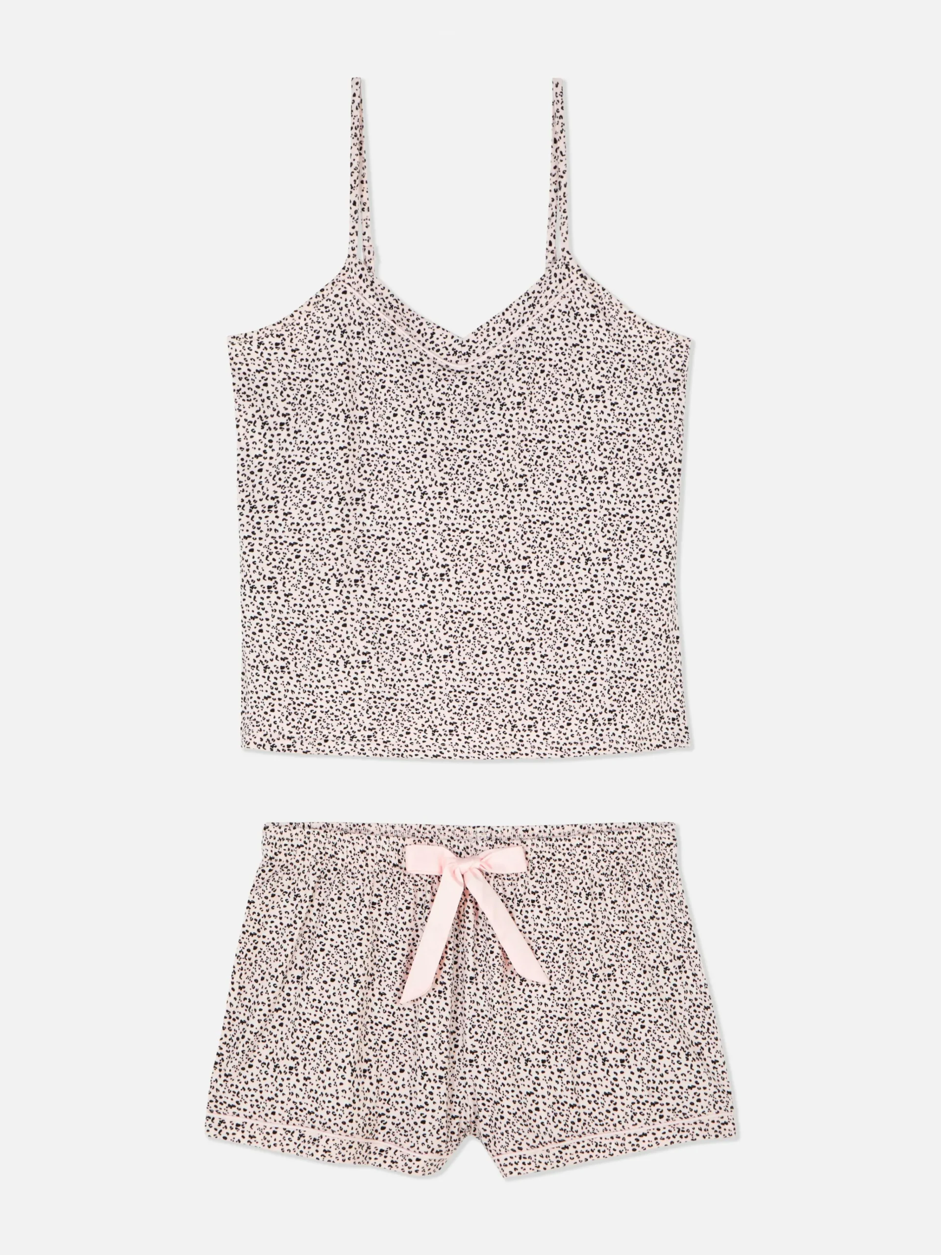 Cami And Shorts Pajama Set|Primark Best
