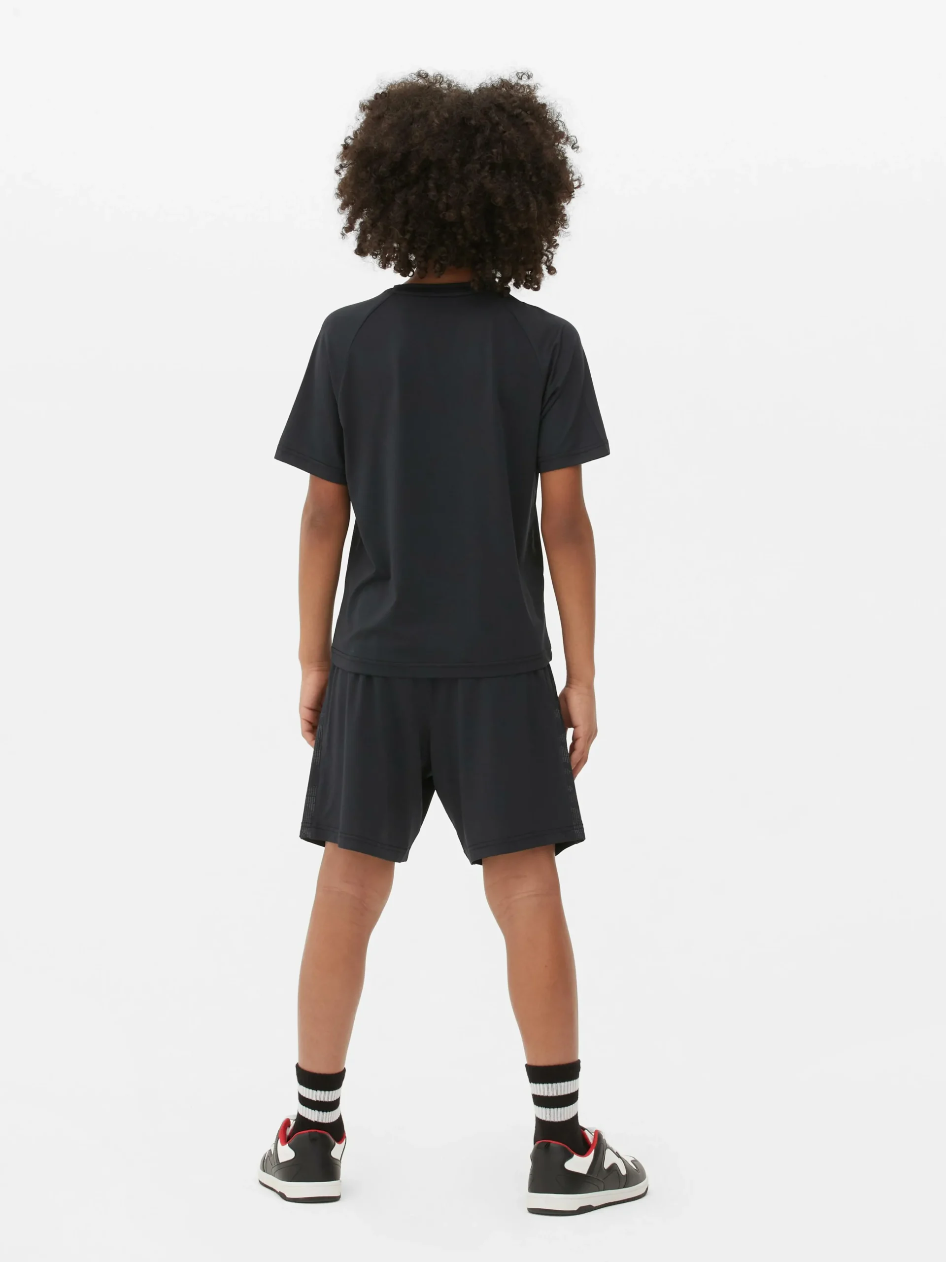 Camo Active T-Shirt And Shorts Set|Primark New