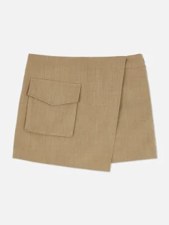 Cargo Pocket Skort|Primark Online