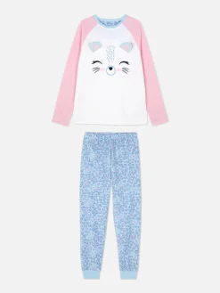 Cat Fleece Pyjamas|Primark Sale