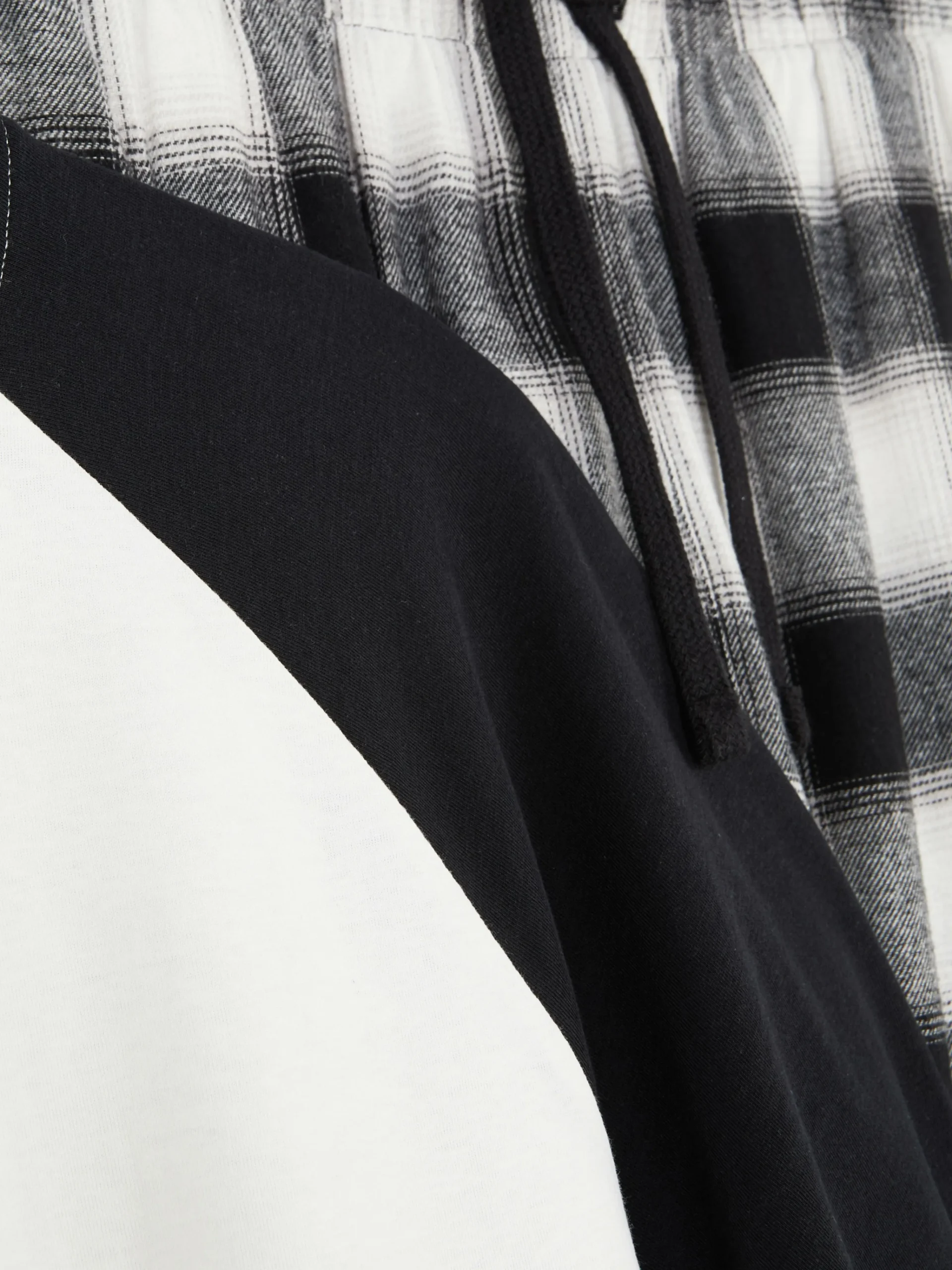 Check Brushed Cotton Pajamas|Primark Clearance