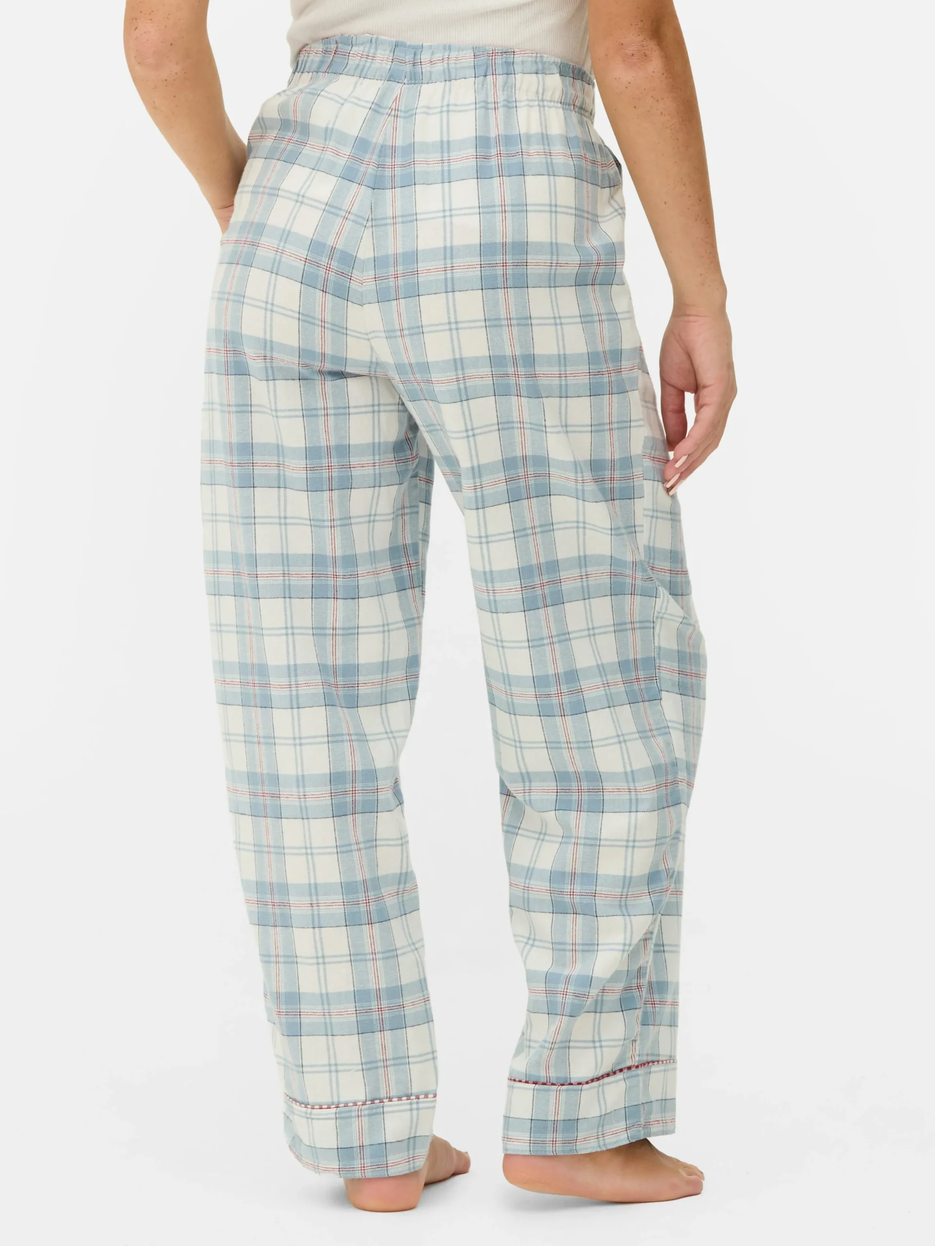 Check Flannel Pajama Bottoms|Primark Best