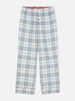 Check Flannel Pajama Bottoms|Primark Best