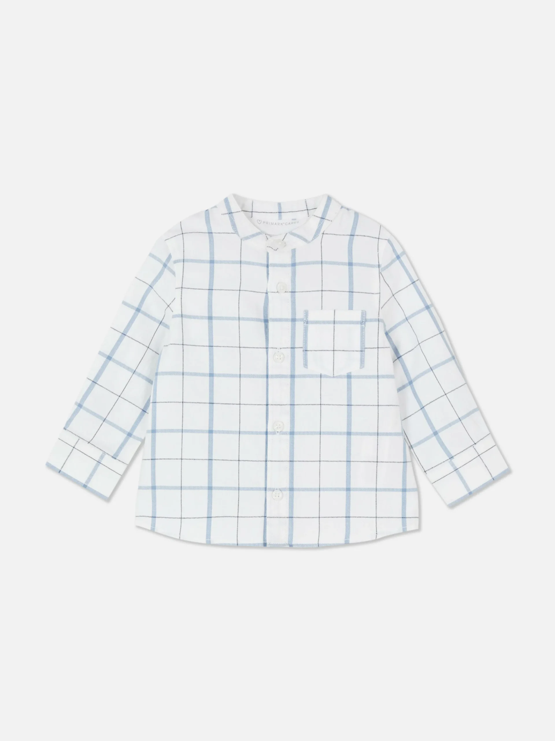 Check Long Sleeve Shirt|Primark Discount